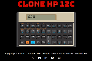 Clone Calculadora HP 12C